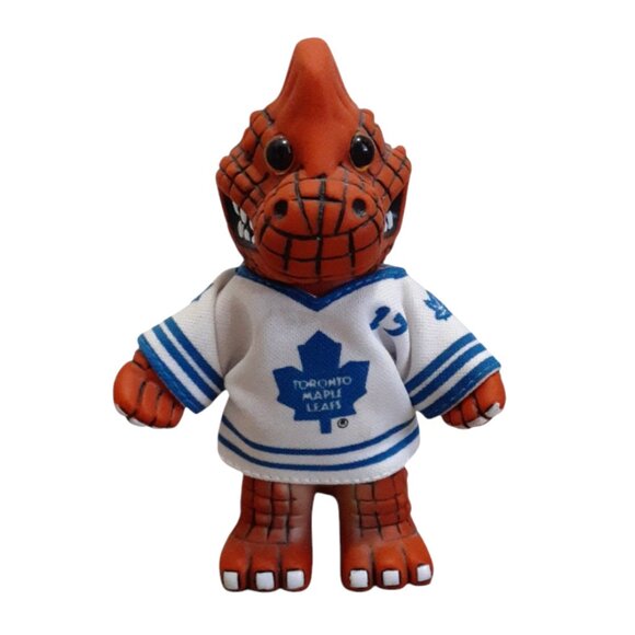 NHL Hockey Wowwee Predators Toronto Maple Leafs Wendel Clark #17 5" Toy Dinosaur - Picture 1 of 3